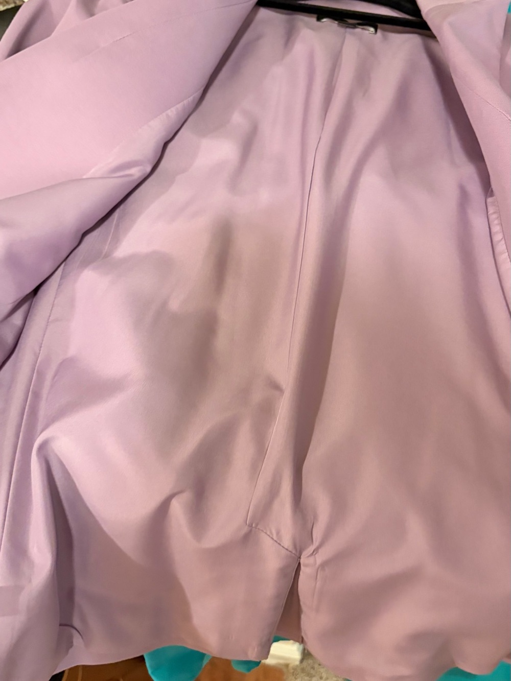 Ann Taylor Lavender Single-Button Blazer - Picture 9 of 11